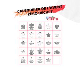 Réaliser un calendrier de l’Avent zéro déchet