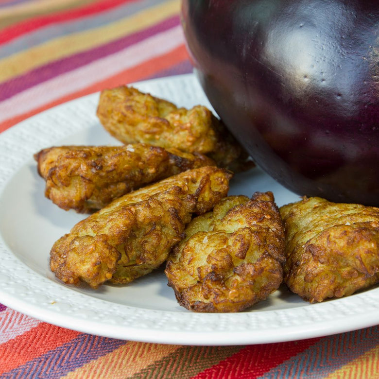 Beignets “Andalous” légers aux aubergines et au miel