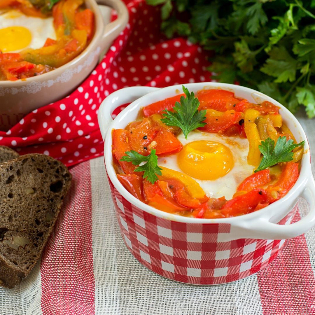 Piperade basque en cassolette