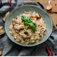 Risotto crémeux aux champignons