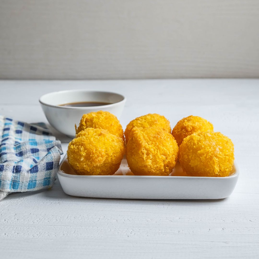 Croquettes de patates douces, carottes et épinards