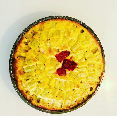 Recette de saison : La tarte à la rhubarbe de la Nona ! 🥮