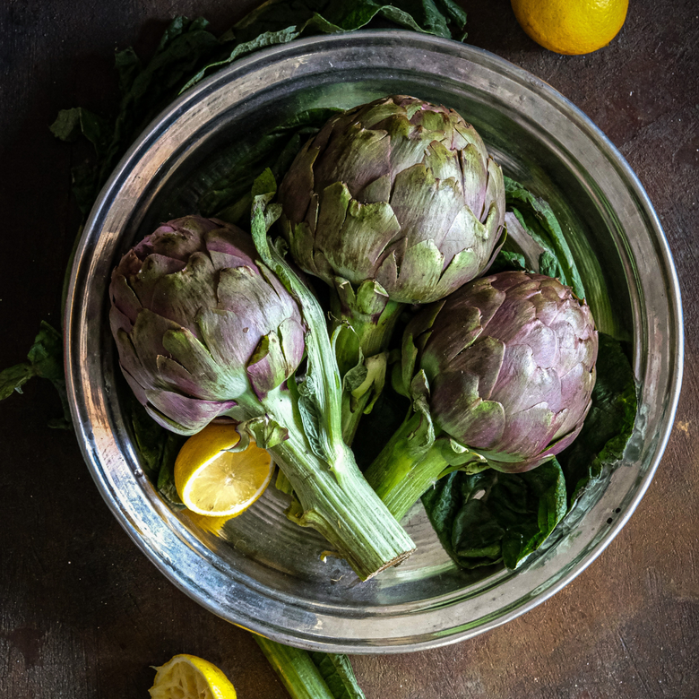 RECETTE : Artichauts grillés, sauce cacahuète-citron