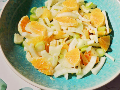 RECETTE : Salade sucrée-salée de fenouil et orange sanguine