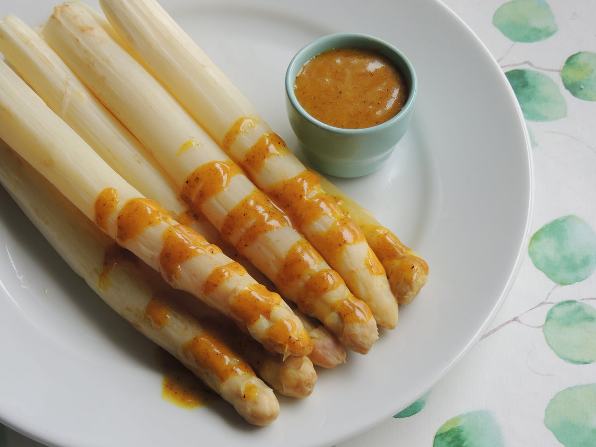 RECETTE : Asperges et mayonnaise au curry