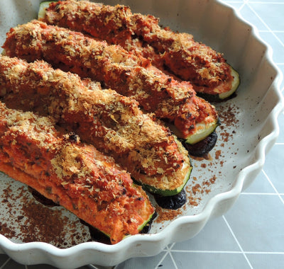 RECETTE : Courgettes farcies végétariennes