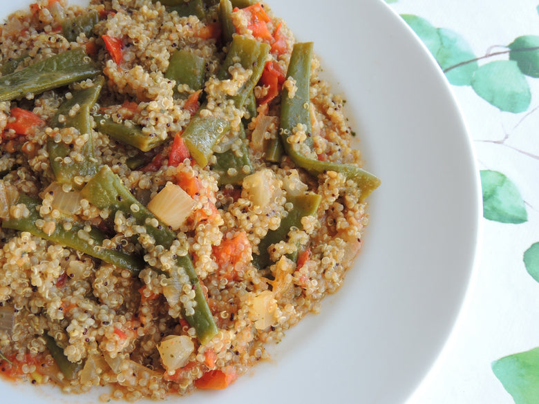 RECETTE : Poêlée de haricots, tomates et persillade