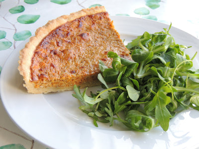 RECETTE : Quiche à la courge musquée et au garam masala