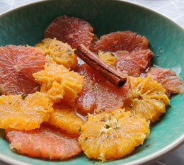 RECETTE : Salade d’agrumes à la cannelle et à la menthe