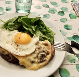 Tartines forestières à la raclette
