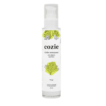 Gelée nettoyante visage aux algues marines - Cozie