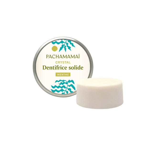 Dentifrice Crystal Pachamamaï - boîte rechargeable