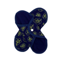 Lot de 2 serviettes hygiéniques lavables en coton bio - flux moyen