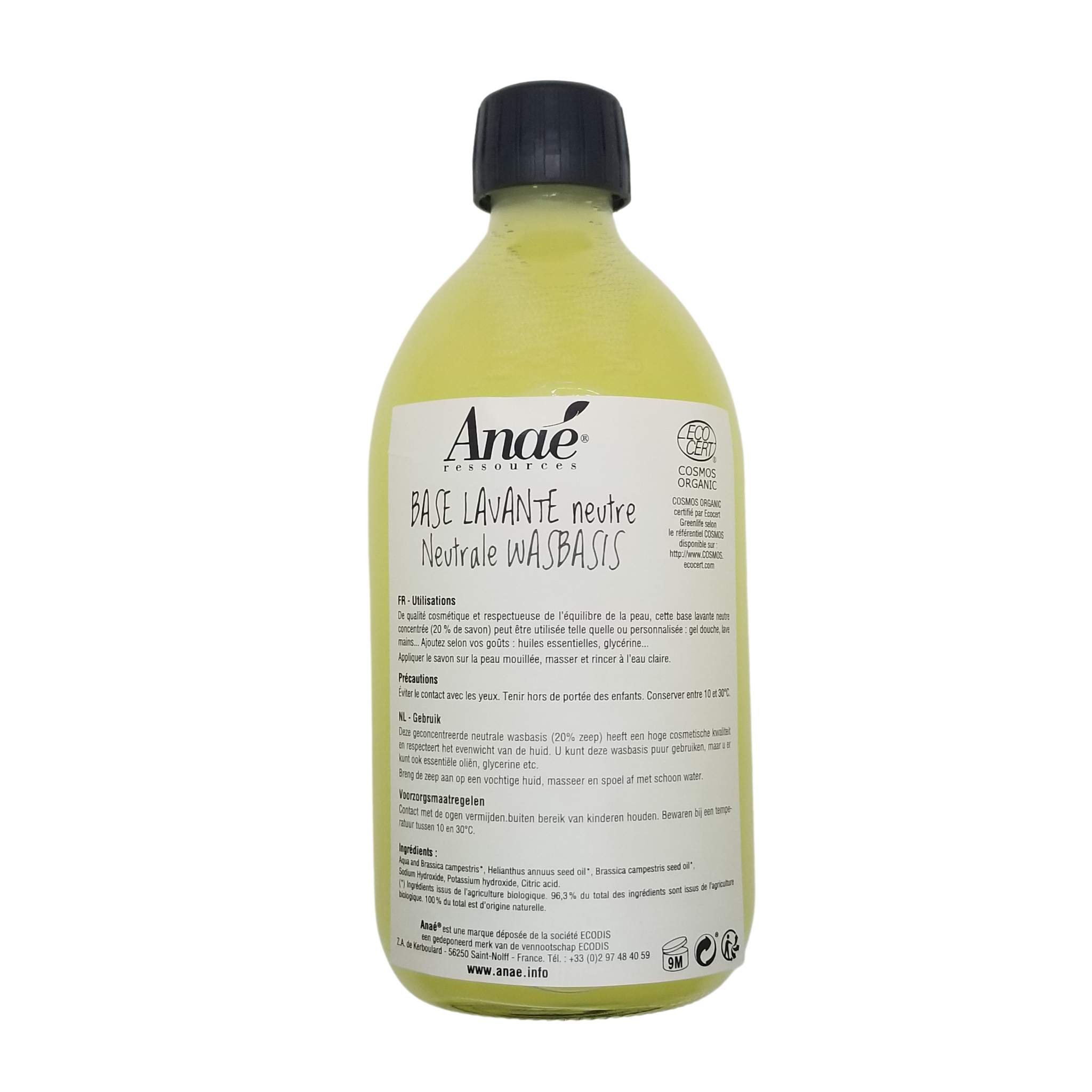 Gel lavant neutre Corps, Visage et Cheveux
