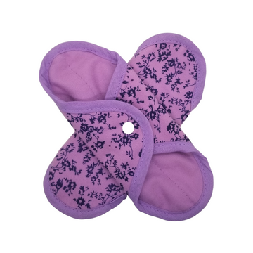Lot de 2 serviettes hygiéniques lavables en coton bio - flux léger