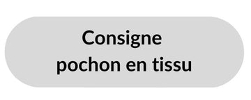 Consigne - Pochon Tissu