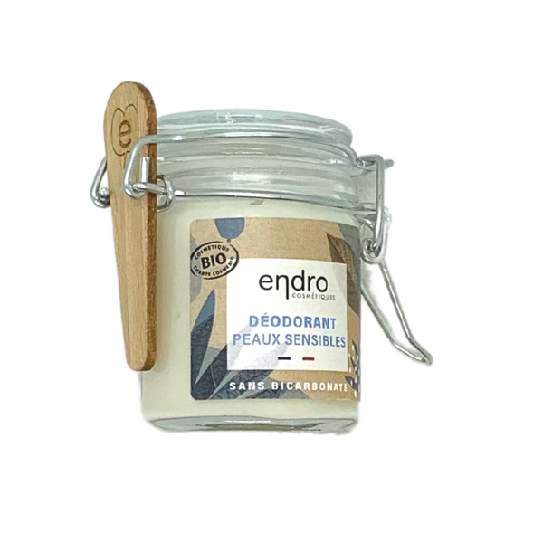 Déodorant spécial peau sensible, sans bicarbonate ni huile essentielle - Endro