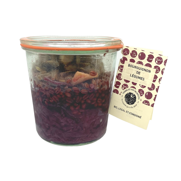 Bourguignon de légumes Bio juste à réchauffer